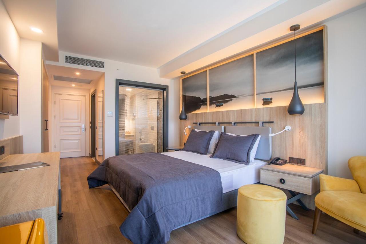 Maia Luxury Beach Hotel & Spa Guzelcamlı Exteriör bild