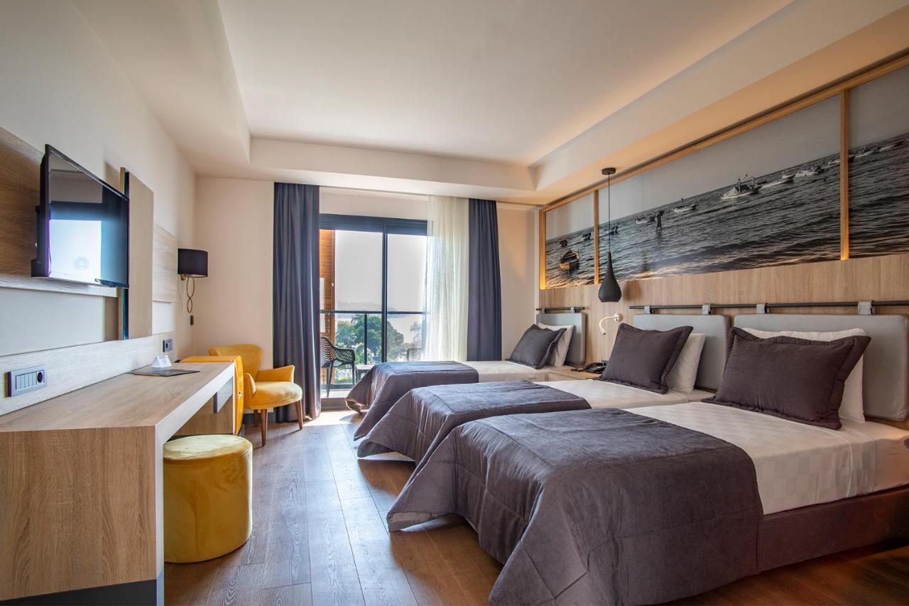 Maia Luxury Beach Hotel & Spa Guzelcamlı Exteriör bild