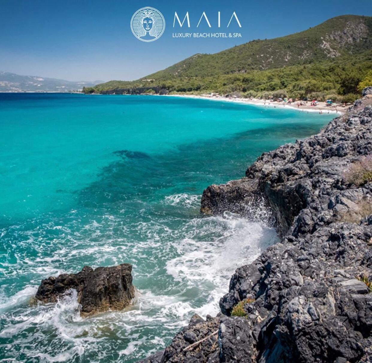 Maia Luxury Beach Hotel & Spa Guzelcamlı Exteriör bild